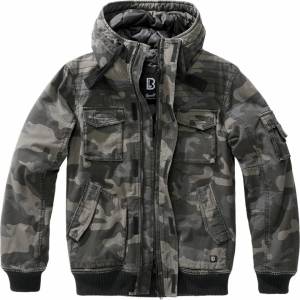 BRANDIT Мъжко Зимно Яке BRANDIT - Bronx - 3107-darkcamo
