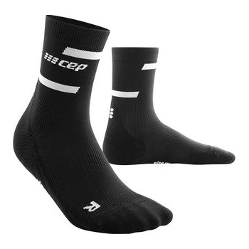 CEP Bežecké ponožky The Run Mid Cut Socks women black