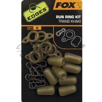 FOX Edges Standard Run Ring Kit -trans khaki 8 ks