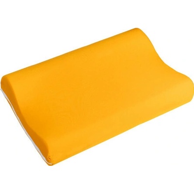 Bellatex polštář anatomický polyuretan Oranžový jersey 45x30