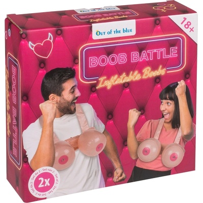 Out of the Blue Games Boob Battle Inflatable Boobs Set of 2