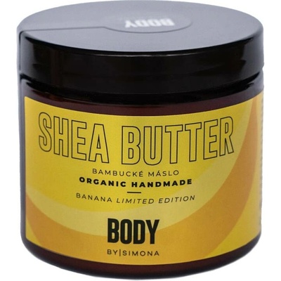Beauty By Simona Body By Simona BANÁN Organické ručně vyráběné bambucké máslo 200 ml