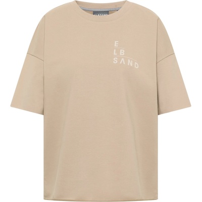 ELBSAND Дамска тениска ELBSAND Women's Gaelle T-shirt - Camel (916-4717-0613)