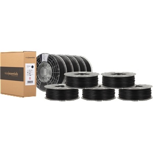 nice essentials PLA Basic Black - 10x 1, 75 mm / 1000 g (CLP-9010707009252-10)