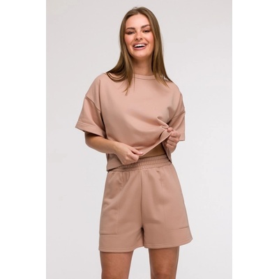 Bewear dámské šortky b295 mocca
