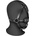 Ouch! Xtreme Head Harness with Solid Ball Gag Black