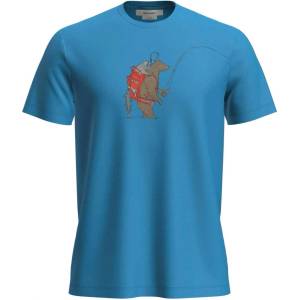 ICEBREAKER Тениска M Mer 150 Tech Lite SS Tee Bear Catch (IB0A57FU0A01)