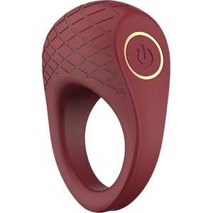 DreamToys Dreamtoys Ivy - вибриращ пръстен за пенис - бордо