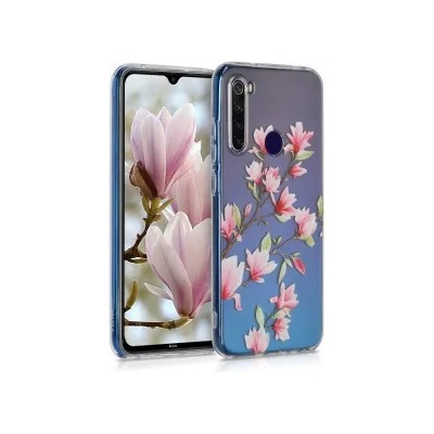 kwmobile Прозрачен калъф за Xiaomi Redmi Note 8 - розов