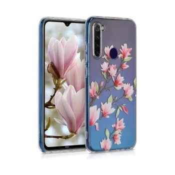 Image 1 of kwmobile Прозрачен калъф за Xiaomi Redmi Note 8 - розов