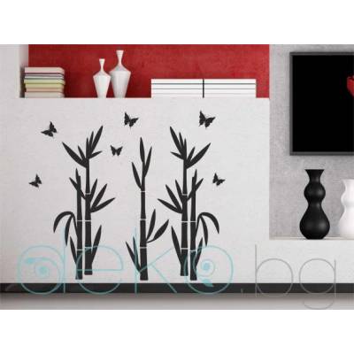 Бамбук с пеперуди (3205)