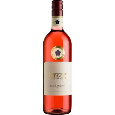 J. Stávek Rosé Bočky VOC Suché růžové 2023 12,5% 0,75 l (holá láhev)