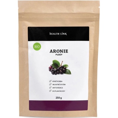 HEALTH LINK Aronie plody BIO 250 g