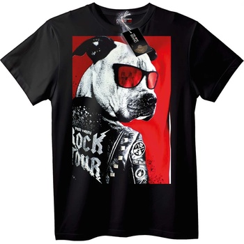 NOONEBRAND Тениска Rock Dog - 2XL, White