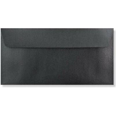 Envelopes Ltd. Barevná obálka DL černá perleťová ,balení 50 ks 522885