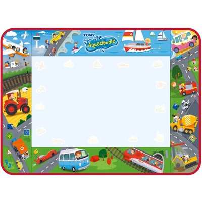 AQUADOODLE Kилимче за рисуване Tomy Aquadoodle - Приключения с колички (E73268)
