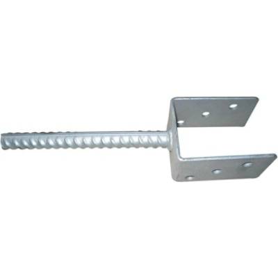PATKA SLOUPKU U 91X60X100MM TL. 4MM TRN 18X200MM ZN LEVIOR