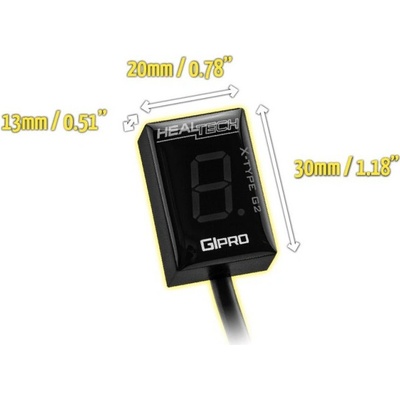 HEALTECH sada GIPRO-X-RD/GPX-U01 red