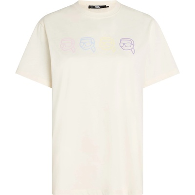 Karl Lagerfeld Тениска бяло, размер L