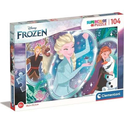 Clementoni Frozen Ľadové kráľovstvo 100 dielov