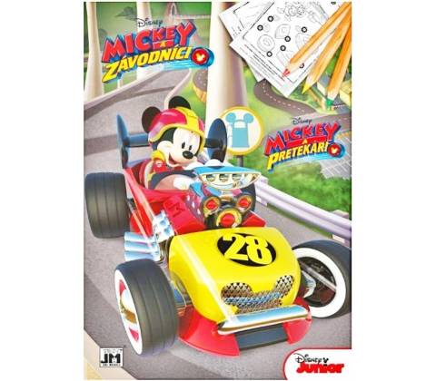 Mickey Mouse omalovánka