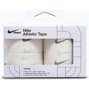 Nike strength Кохезивен еластичен бинт Nike Strenght Athletic Tape white/grey