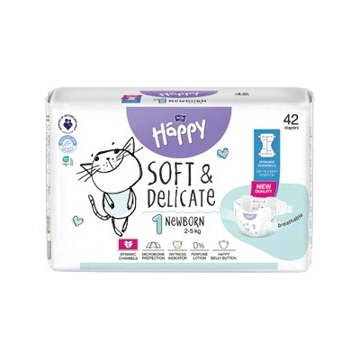 Bella Baby Happy Soft&Delicate 1 42 ks
