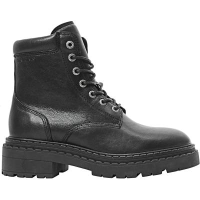 Ten Points Дамски ежедневни боти Ten Points Women's Sonja Lace Boots Tanned Leather Casual boots - Black - размер 40 (EU) (126-0520-0115)