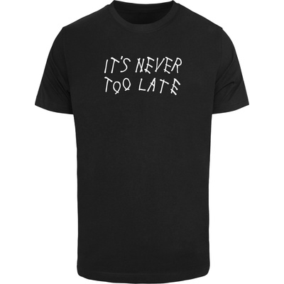 Mister Tee Тениска It Is Never Too Late Tee black XXLUB-MT3799-00007 - Черен, размер XS