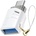 Aligator biely SMA0468