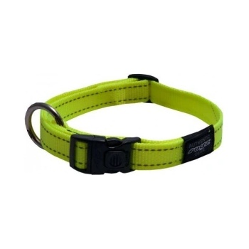 Rogz Yellow Collar Large - Нашийник за кучета , 20мм/ 34 - 56 см. жълт отразителен
