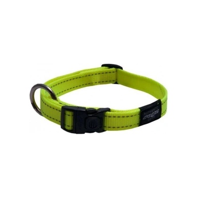 Rogz Yellow Collar Large - Нашийник за кучета , 20мм/ 34 - 56 см. жълт отразителен