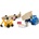 Melissa & Doug Дървен комплект Melissa & Doug - Самосвал и товарач (12757)