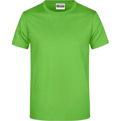 James & Nicholson tričko JN 797 krátký rukáv pánské zelené lime