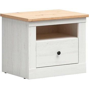 Нощно шкафче Frija KOM1S дъб артисан и бор андерсон