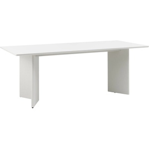 Unique Furniture Светлосива трапезна маса 90x200 cm Palma - Unique Furniture (51610000)