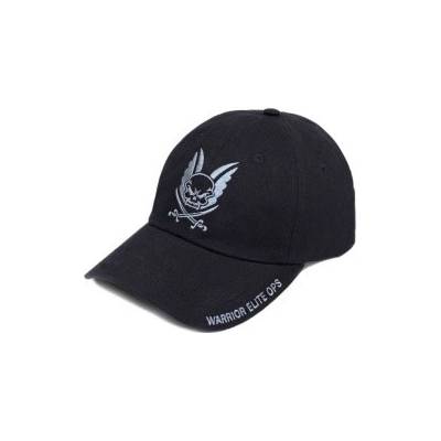 WARRIOR Logo Cap with Coyote black Embroidery čierna W-EO-CAP-BLK