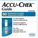 Accu Chek guide testovaci prouzky 50 ks