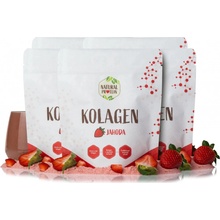 NaturalProtein kolagen jahoda 5 x 150 g