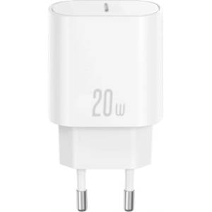XO Бързо зарядно 20W за Apple iPhone XO CE32 , 220V, 1xUSB-C, 3A, Бяло (CE32)