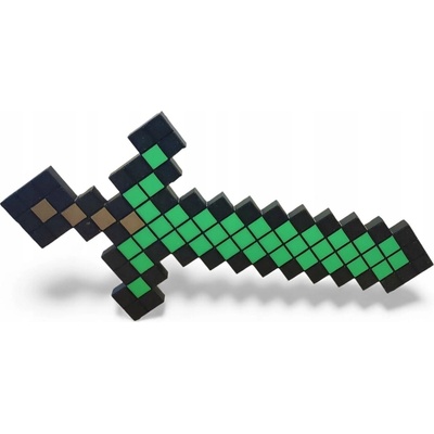 Minecraft Zlatý meč. Obojstranný 30.5 cm. Ples maškarníkov.