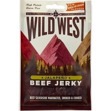 Wild West Beef Jerky Jalapeno 16 x 25 g