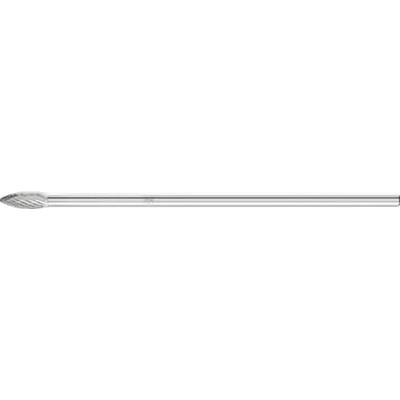 Pferd B 0820/6 Z3 PLUS SL 150 Stopková fréza z tvrdokovu - plaménkový tvar B