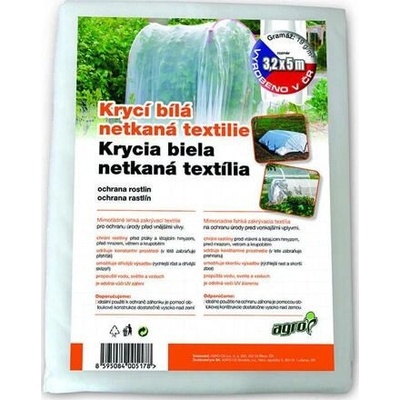 AGRO Krycí netkaná textilie 3,2 x 5 m, bílá AGRO 000268