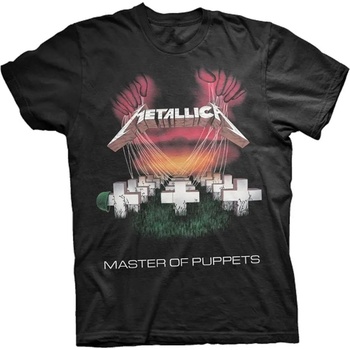 Metallica Риза Master of Puppets European Tour '86. Unisex Black 2XL (METTS10MB05)