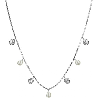 Rosefield Дамско стоманено колие Rosefield Multi Shell and Pearl Charms Rosefield | Lilav | ЖЕНИ | ЕДИН РАЗМЕР