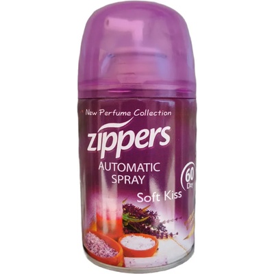 ZIPPERS ароматизатор, Пълнител за машинка, Soft kiss, 260мл