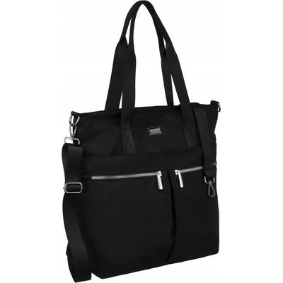 Peterson shopper kabelka polyester černá