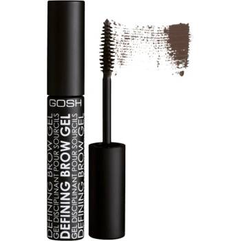 Gosh Defining Brow Gel 003 Grey Brown 8ml гел за оформяне на вежди в сиво кафяво