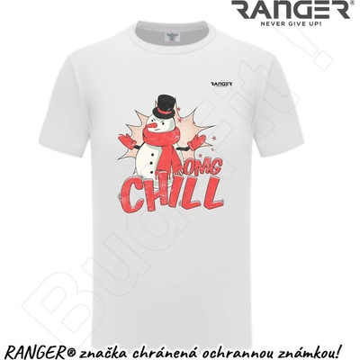 Ranger tričko OMG Chill biela